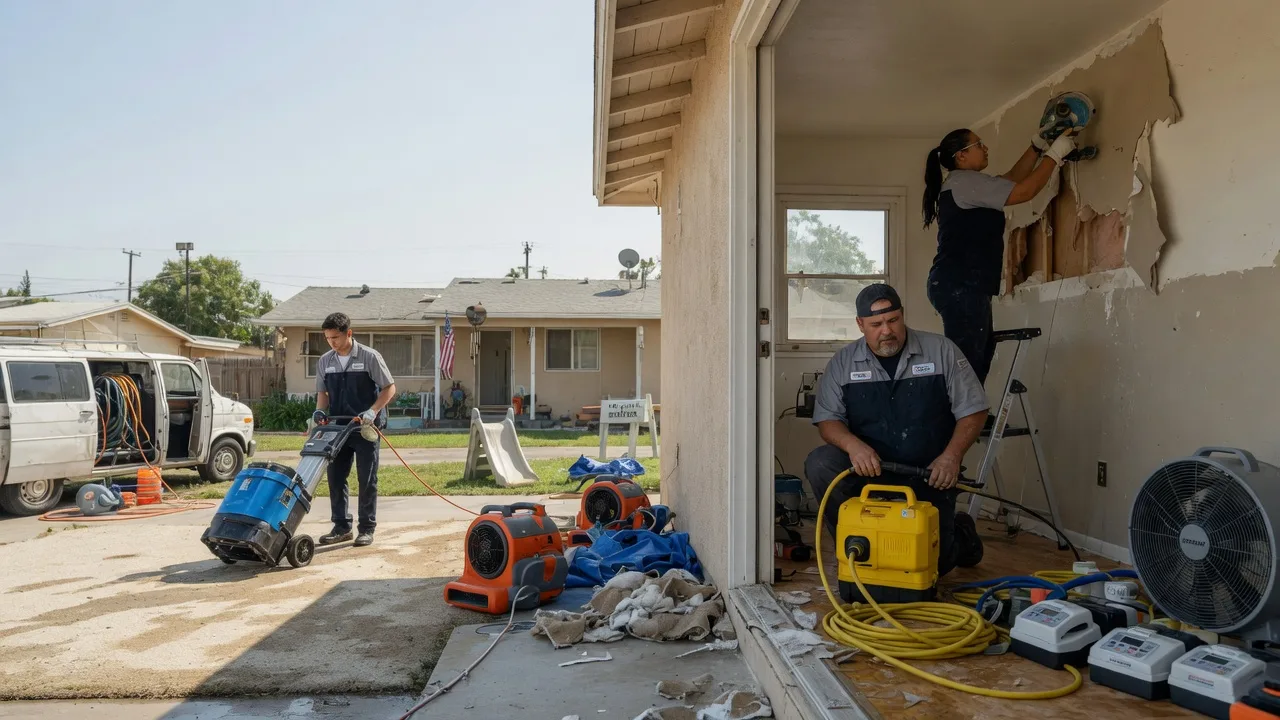 Water Damage Restoration in Old Station, CA near me